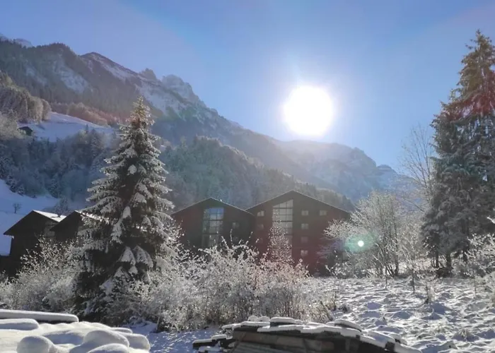 Mountain River Apartament Val dʼIlliez